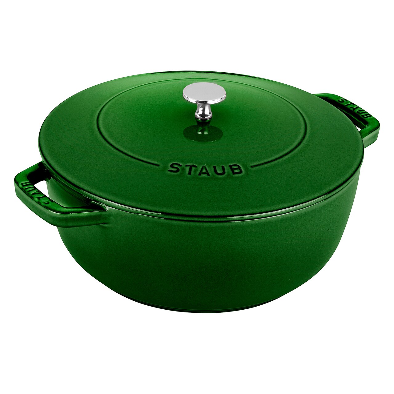 Staub Cast Iron Essential French Oven, Dutch Oven, 5-quart, serves 5-6, Made in France
